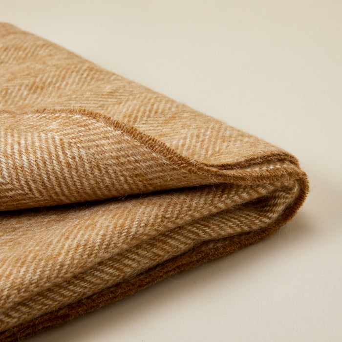Modern Farmhouse Throw - Brown