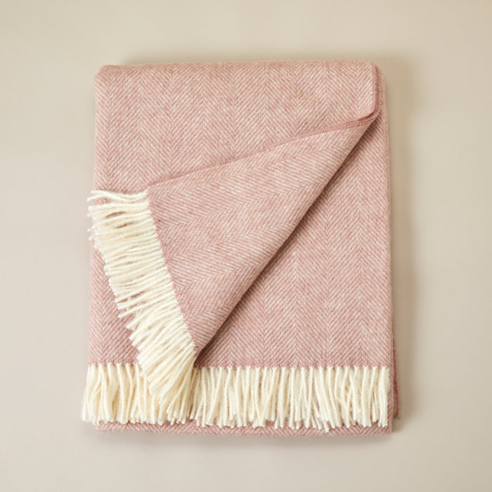 Modern Farmhouse Throw - Pink