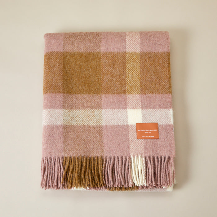 Modern Farmhouse Throw - Small Check