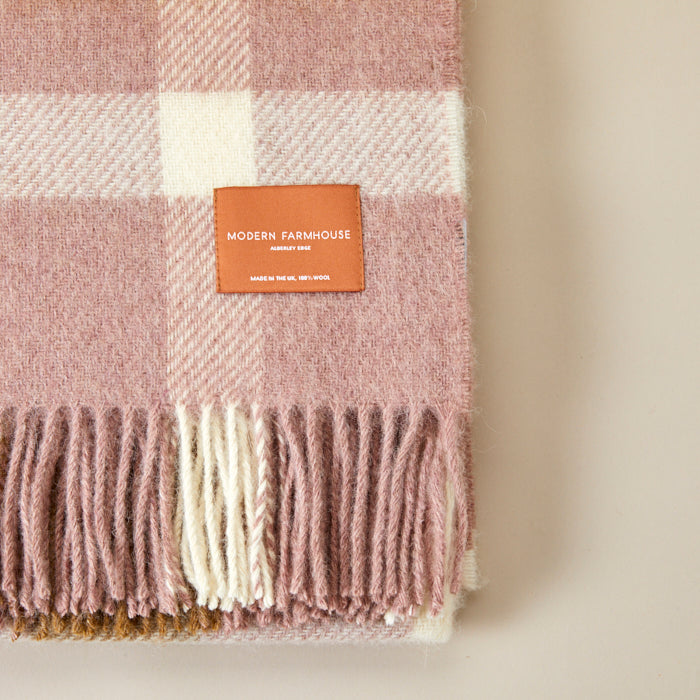 Modern Farmhouse Throw - Small Check