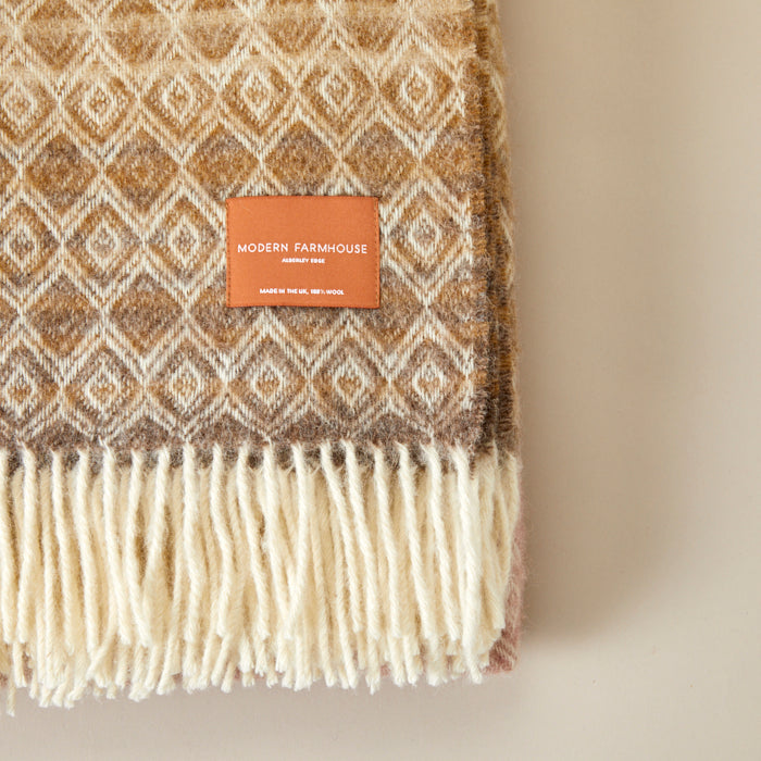 Modern Farmhouse Throw - Herringbone