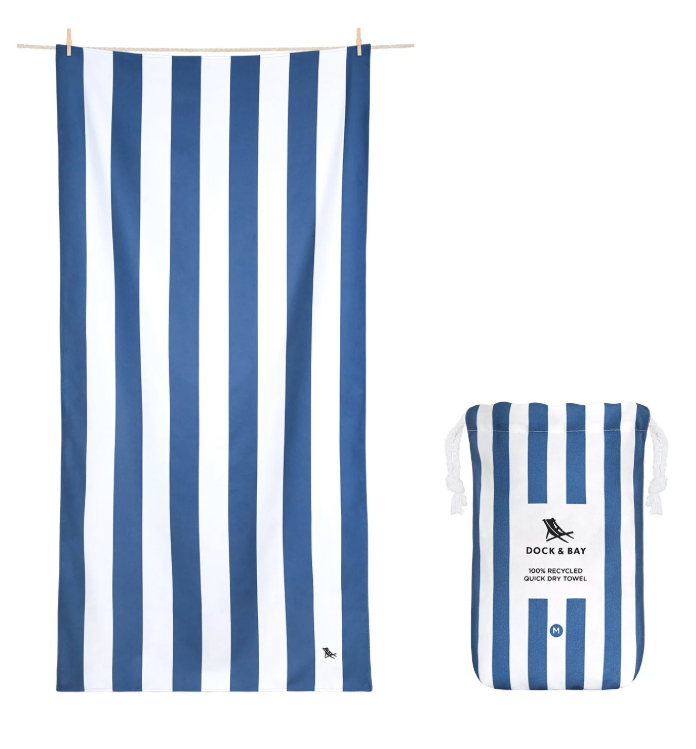 Dock & Bay towel - Navy