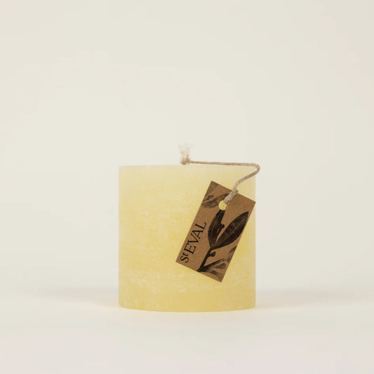 St Eval Pillar candle - Bay & Rosemary