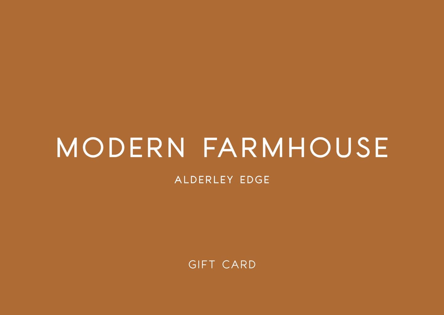 Modern Farmhouse Gift Card