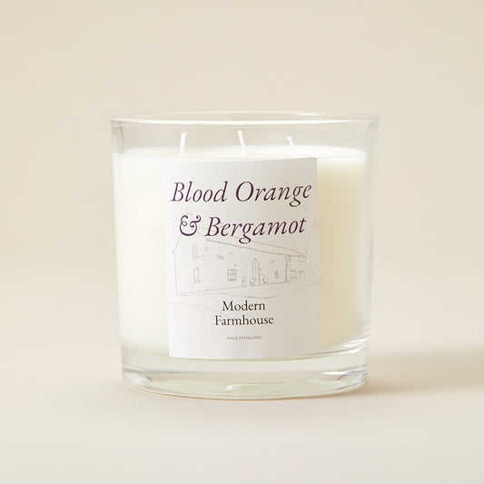 Modern Farmhouse candle - Blood Orange & Bergamot (large)