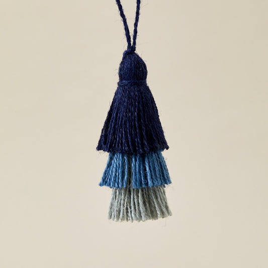 Bag Tassel - Blue
