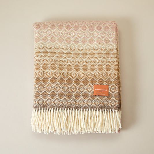 Modern Farmhouse Throw - Herringbone