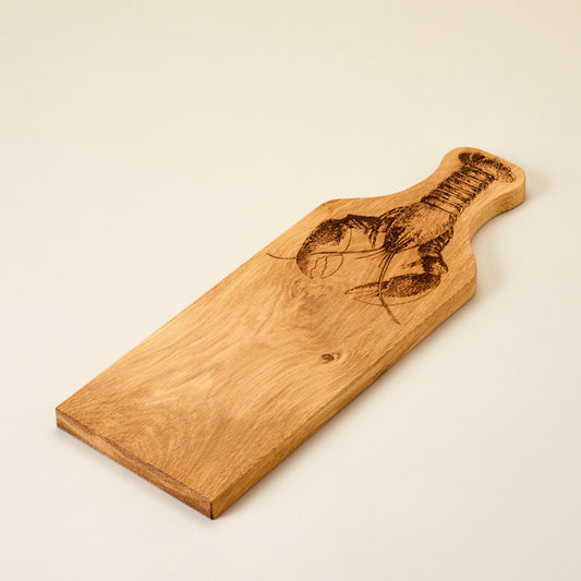 Oak serving board M - Lobster